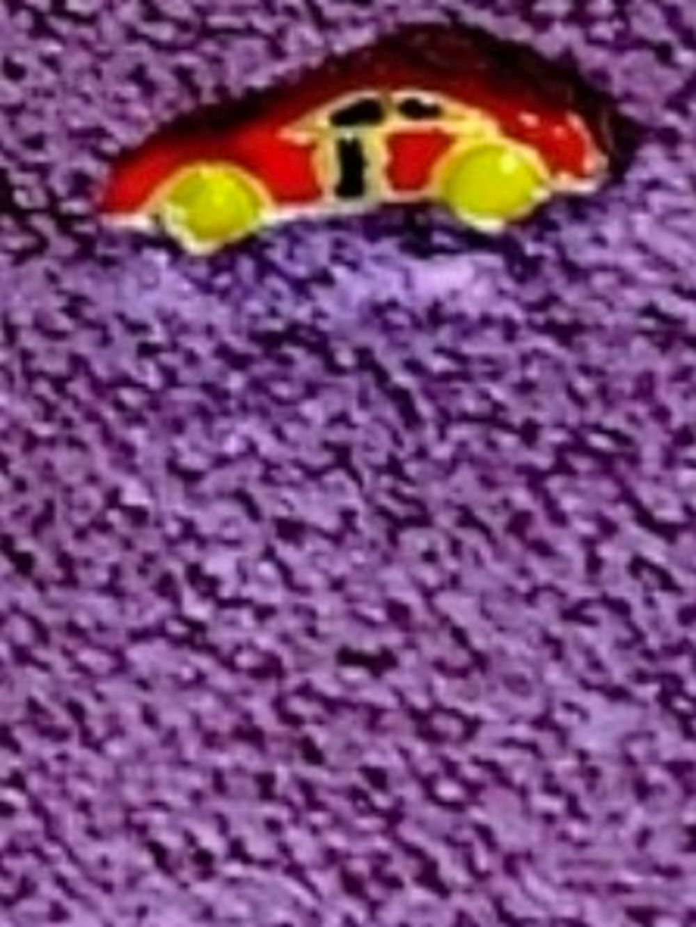 Kids Red Toy Car Enamel Pin - Playful Metal Car Charm